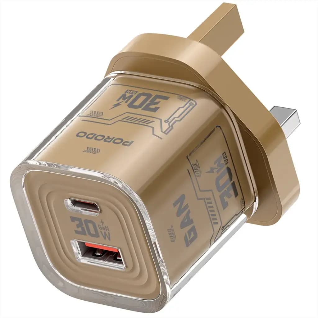 شارژر دیواری 30وات پرودو مدل Tezclarte Dual-Port PDFWCH101 — تصویر ۴