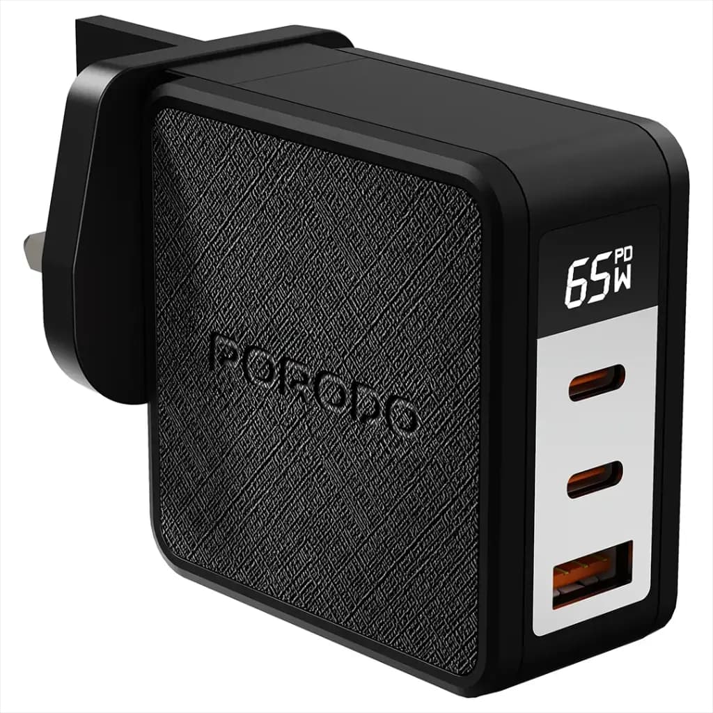 شارژر دیواری 65 وات پرودو مدل Quantum GaN PDFWCH094BK