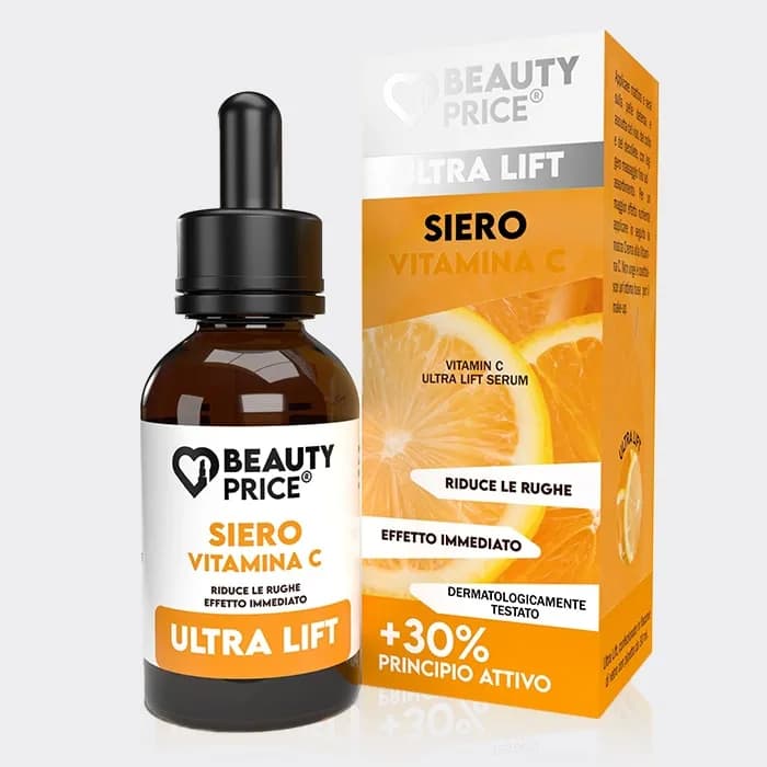 سرم ویتامین سی بیوتی پرایس Beauty Price Vitamin C Ultra Lift Serum 30ml — تصویر ۵