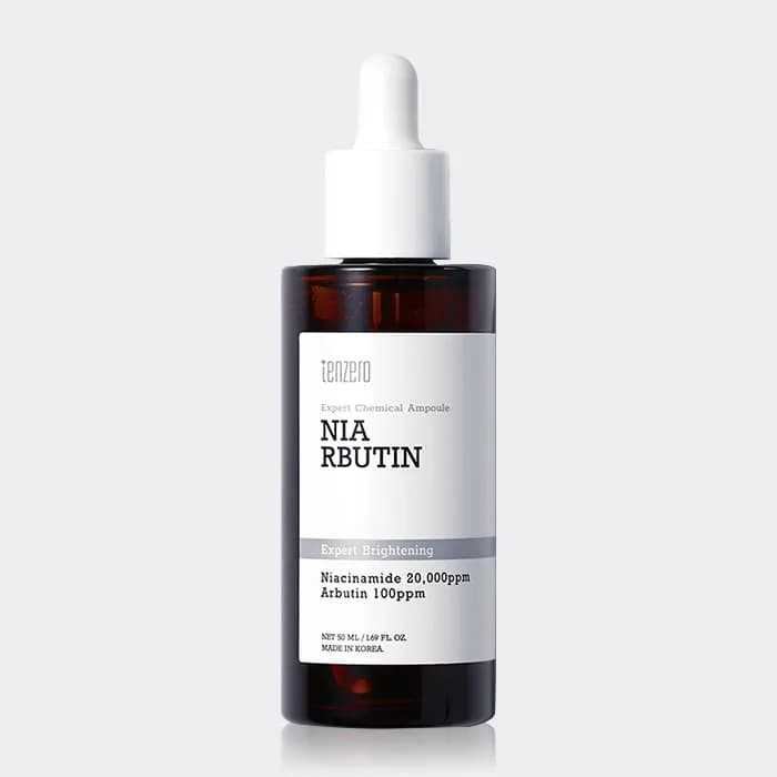 آمپول ضد لک و روشن کننده نیاربوتین تن زیرو tenzero Expert Chemical Ampoule Niarbutin 50ml