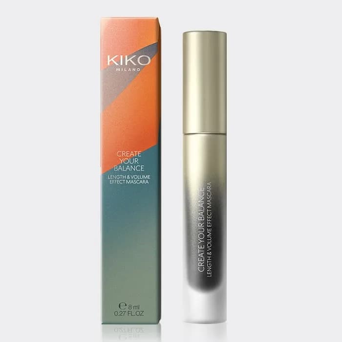 ریمل حجم دهنده و بلند کننده بالانس کیکو میلانو مدل KIKO Milano Create Your Balance Length & Volume Fffect Mascara — تصویر ۳