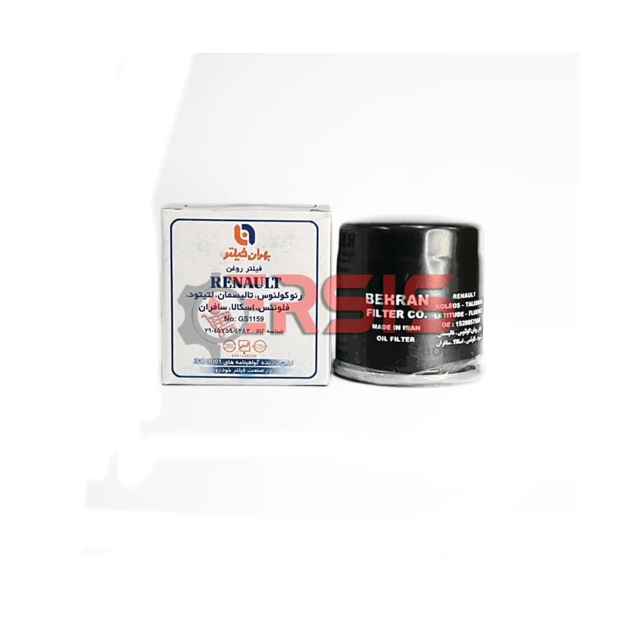 فیلتر روغن بهران مدل GS1159 – مناسب کولیوس_تالیسمان_لتیتود_فلوئن