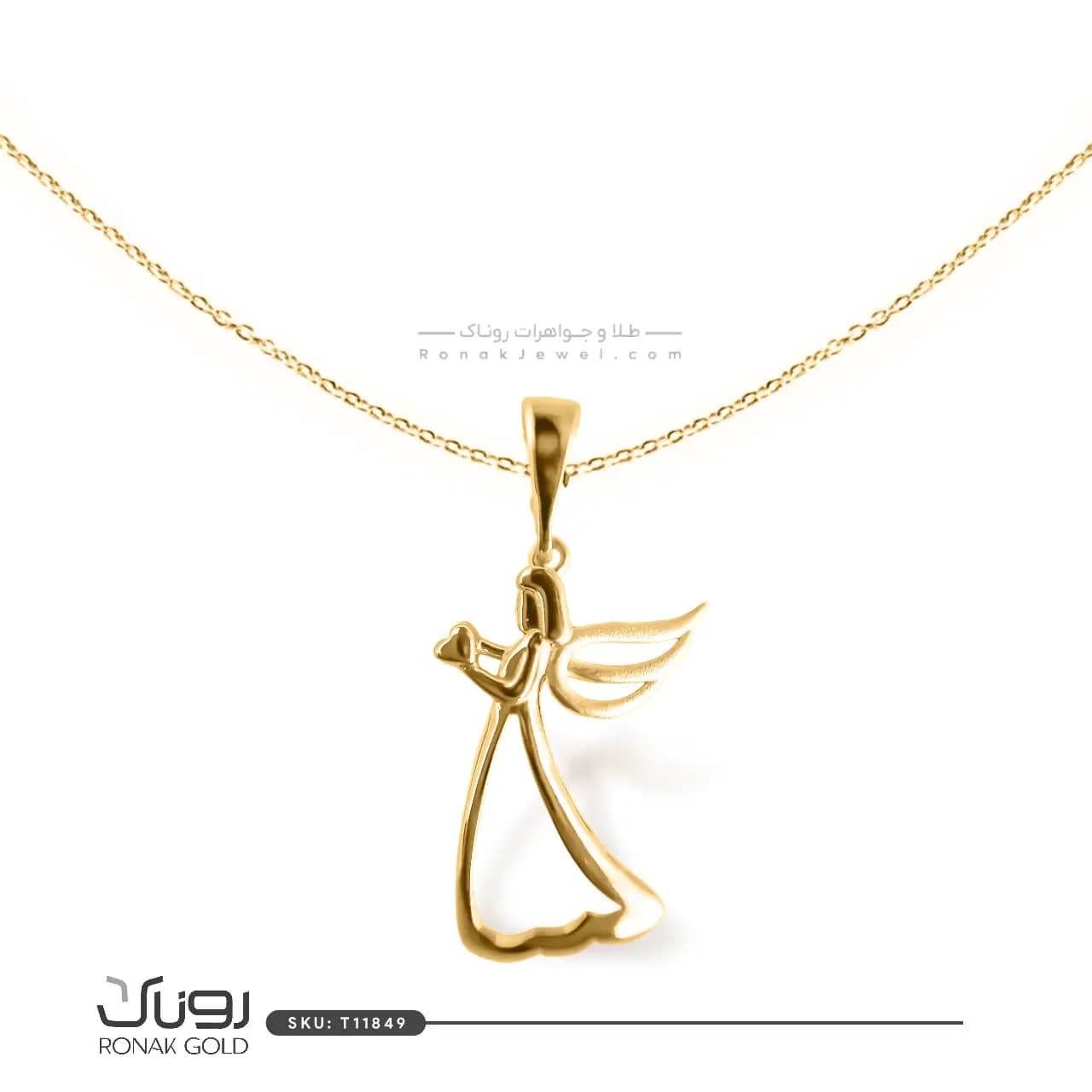 آویز طرح2 فرشته با زنجیر — تصویر ۲