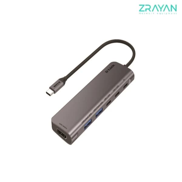 هاب ۶ پورت USB-C دی‌لینک مدل DUB-C106 — تصویر ۲