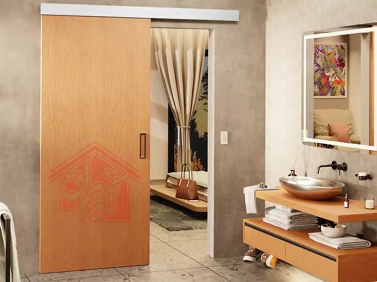 مکانیزم تک درب ریلی آویز از بغل 60 کیلو آلباتور کد 7340 — تصویر ۹