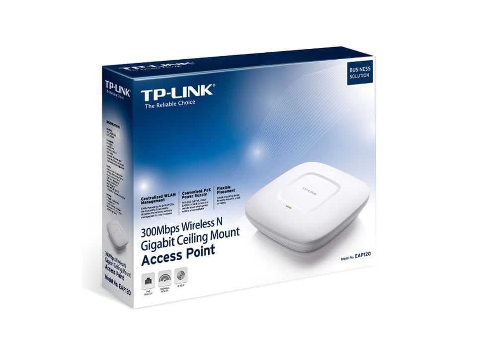 اکسس پوینت وایرلس N300 تی پی لینک مدل EAP120 — تصویر ۸