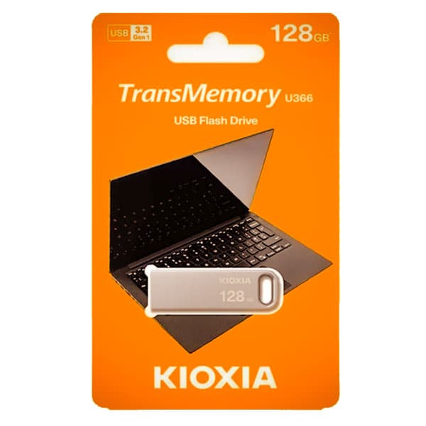 فلش مموری کیوکسیا USB 3.2 U366 ظرفیت 128 گیگابایت