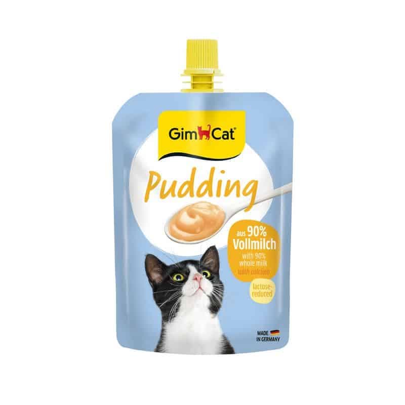 پودینگ مخصوص گربه جیم کت (GimCat) سرشار از کلسیم وزن ۱۵۰ گرم