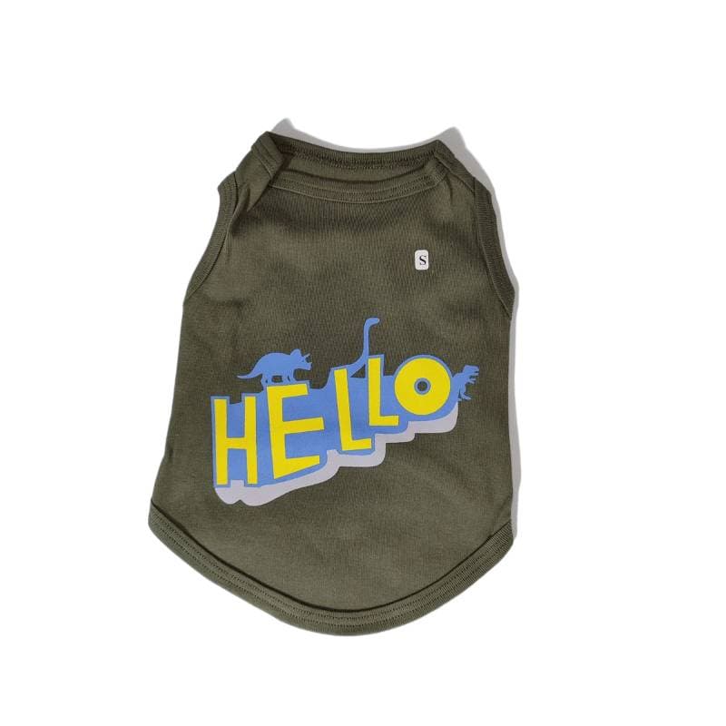 تاپ سگ🐶 مریلند مدل Hello سایز بزرگ — تصویر ۴
