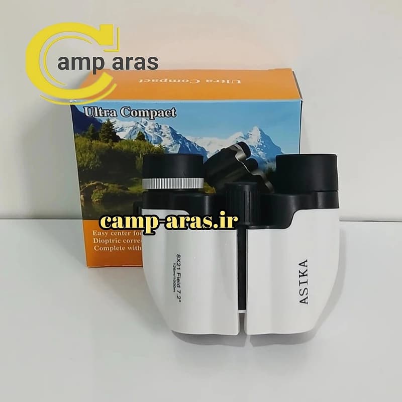 دوربین دوچشمی خفاشی جیبی آسیکا مدل ASIKA 8×21 اصل