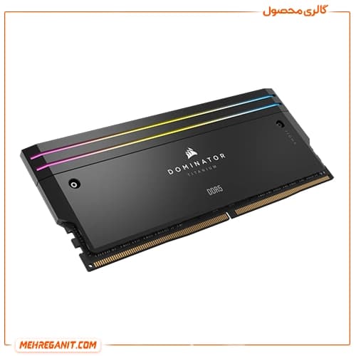 رم دسکتاپ کورسیر Dominator Titanium 48GB Dual 6000MHz DDR5 CL30 مشکی ‌ — تصویر ۶