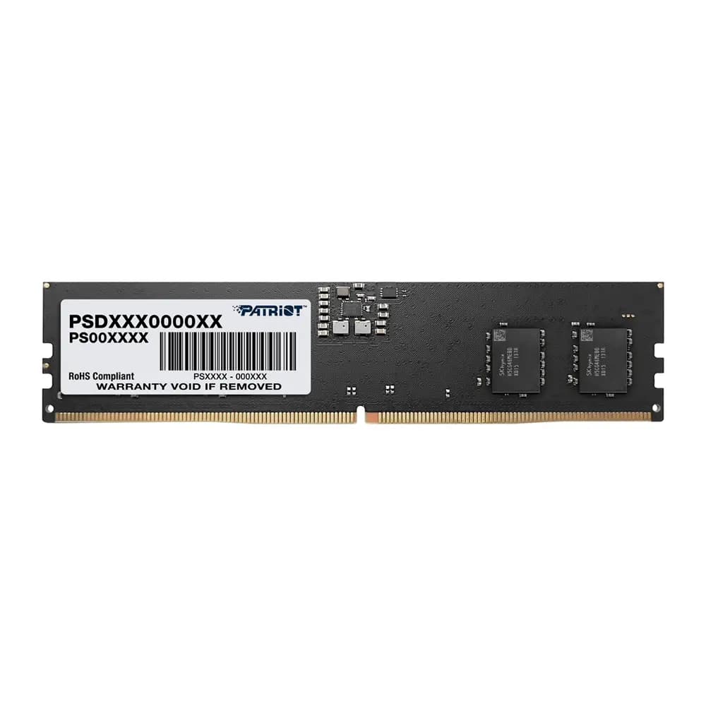 رم کامپیوتر پاتریوت مدل SIGNATURE LINE 8GB 4800mhz DDR5 CL40 — تصویر ۶