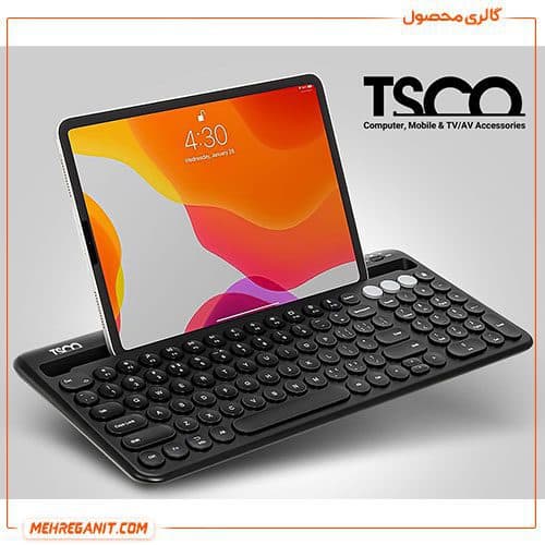 کیبورد تسکو مدل TK 7322 BT — تصویر ۵