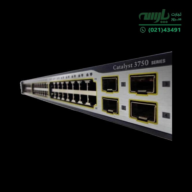 سوئیچ سیسکو WS-C3750-48TS-S — تصویر ۱۲
