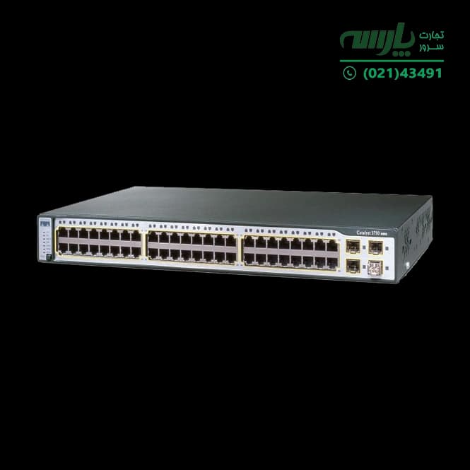 سوئیچ سیسکو WS-C3750-48TS-S — تصویر ۹