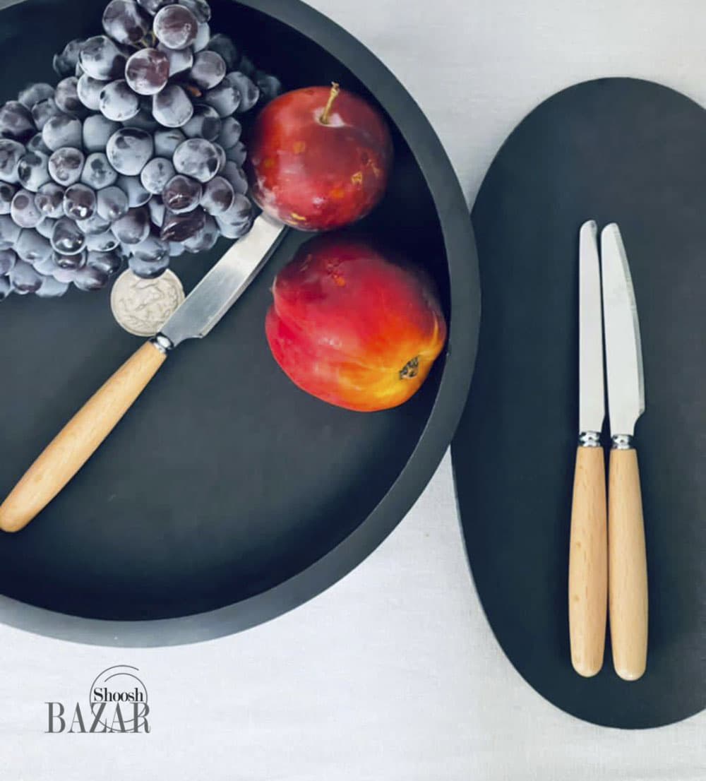 کارد و چنگال دسته چوبی (بامبو) — تصویر ۴