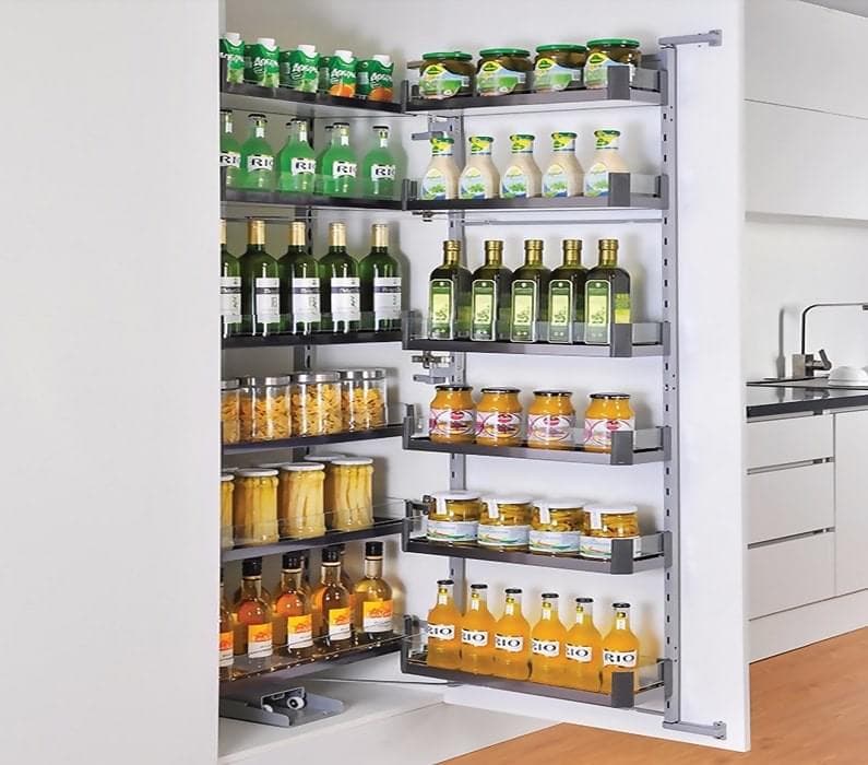 سوپر تاندم لولایی کمدی کریستال ارتفاع 130 و عرض 45 سانتی متر فانتونی کد E101