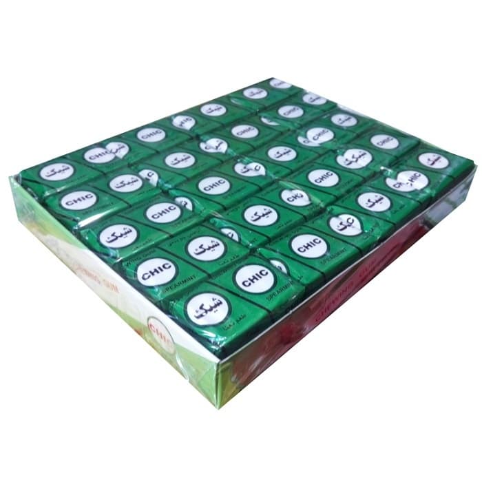 آدامس شیک با طعم نعنا – 40 بسته 6 عددی