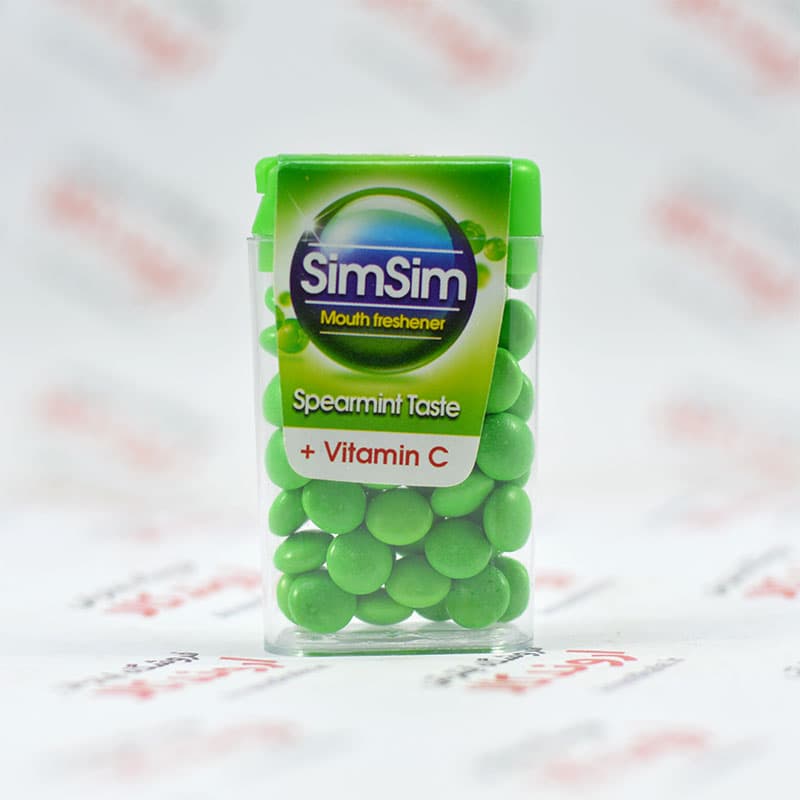 خوشبو کننده دهان سیم سیم Sim Sim مدل Spearmint