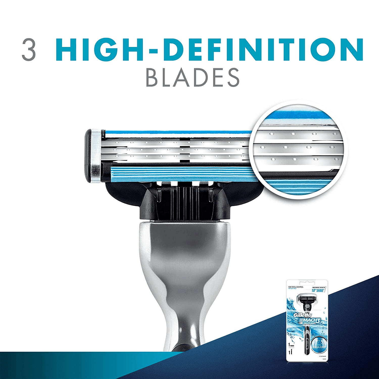 خودتراش ژیلت Gillette مدی Mach3 Start — تصویر ۹