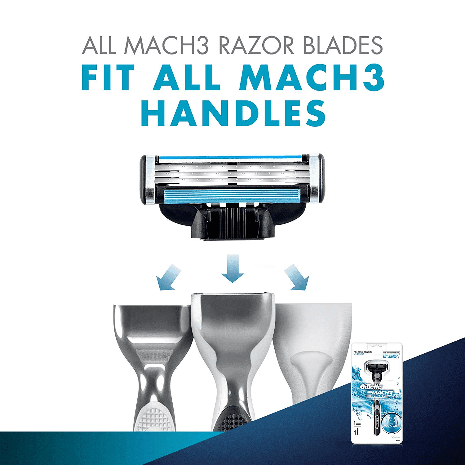 خودتراش ژیلت Gillette مدی Mach3 Start — تصویر ۱۰