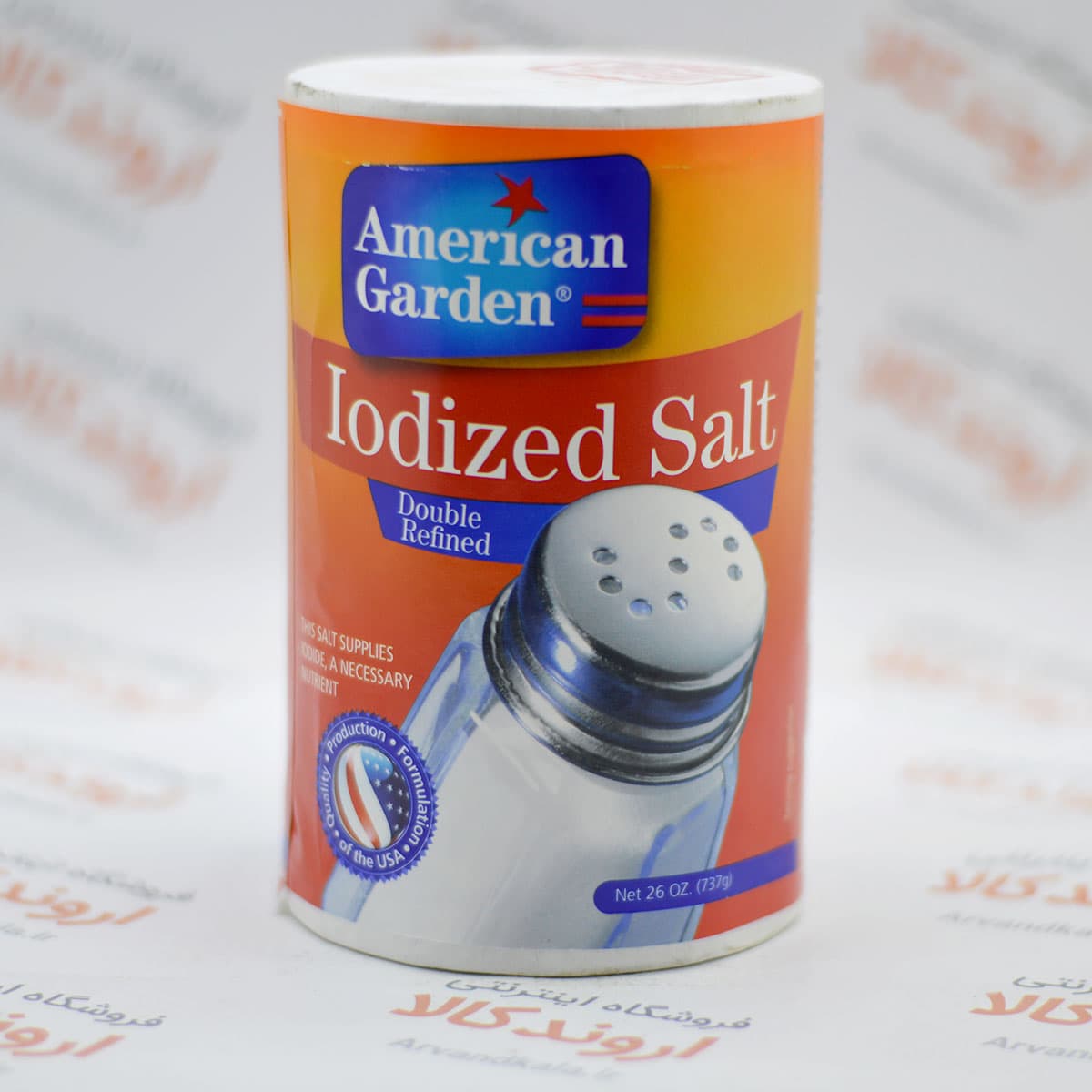 نمک ید دار آمریکن گاردن American Garden مدل Iodized — تصویر ۵