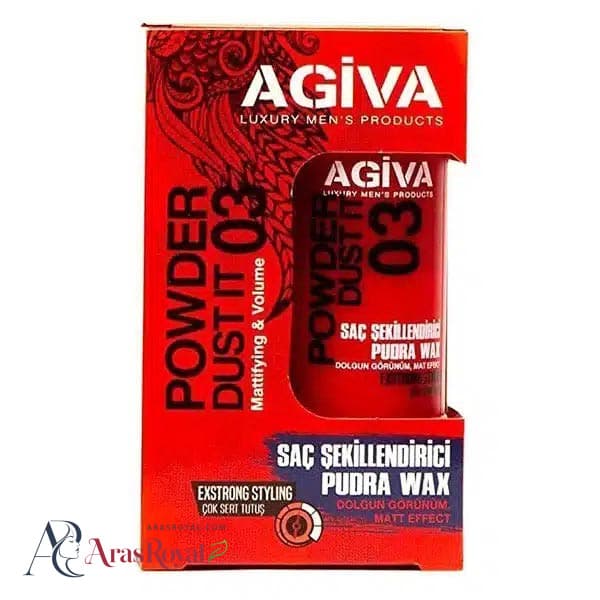 پودر حالت دهنده مو آگیوا Agiva مدل 03 — تصویر ۶