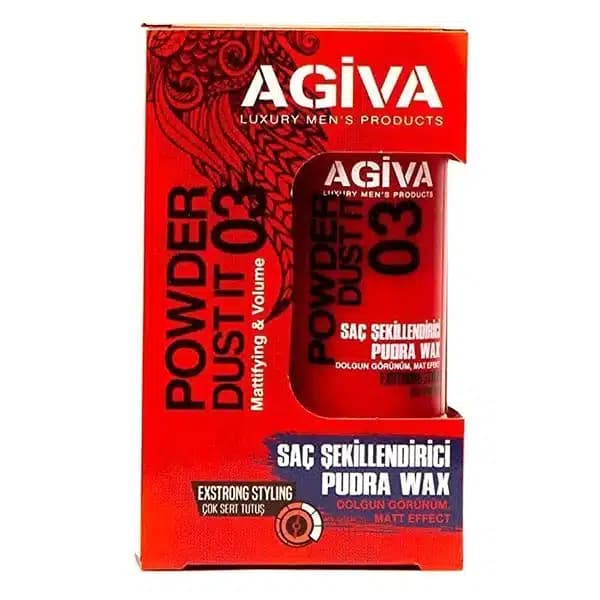 پودر حالت دهنده مو آگیوا Agiva مدل 03 — تصویر ۵