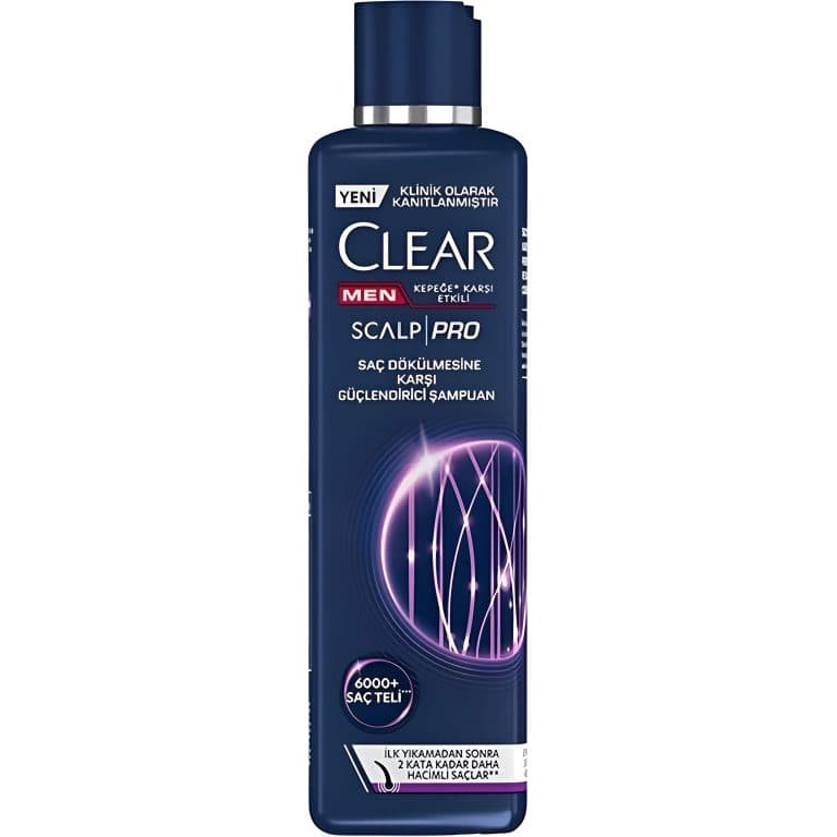 شامپو ضد ریزش و ضد شوره درمانی مردانه کلیر Clear مدل Scalp Pro حجم 300 میل — تصویر ۵