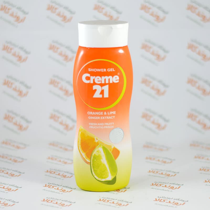 کرم حمام کرم 21 Creme21 مدل ORANGE & LIME