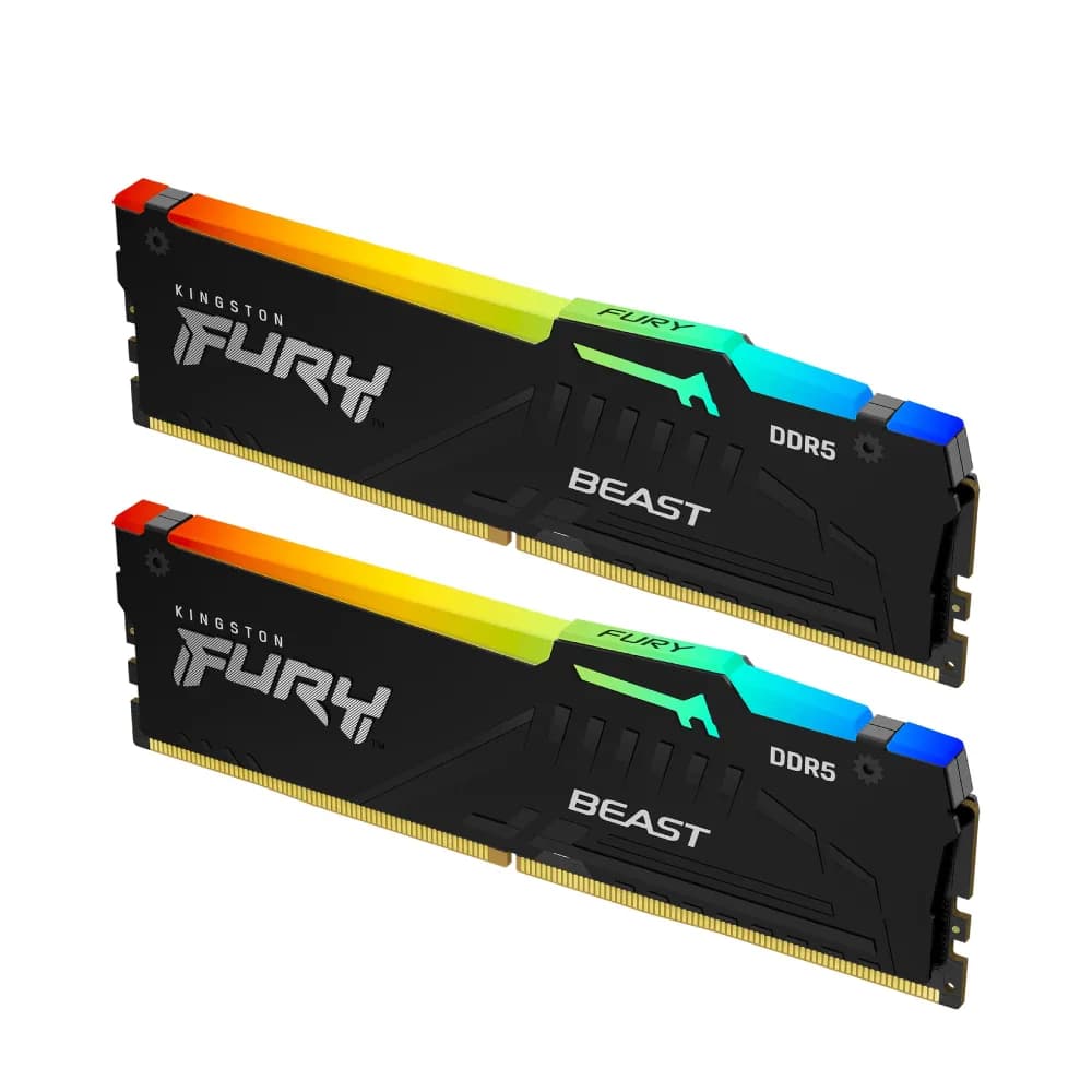 Ram Kingston Fury Beast RGB 2x16GB 6000Mhz CL36 — تصویر ۴