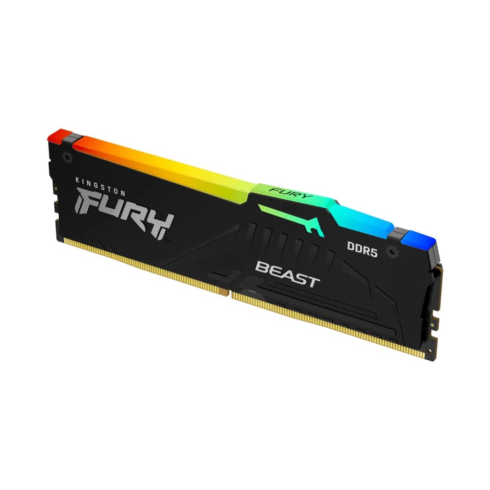 Ram Kingston Fury Beast RGB 2x16GB 6000Mhz CL36 — تصویر ۳
