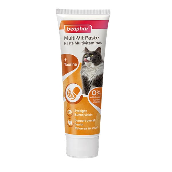 خمیر مولتی ویتامین دوگانه گربه بیفار – Beaphar Multi Vitamin Paste Cat