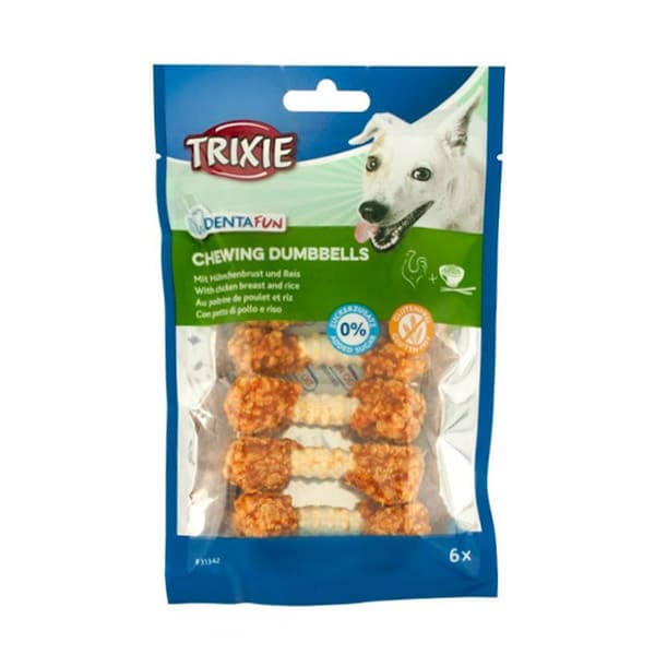 تشویقی سگ دمبل با طعم مرغ و برنج تریکسی – Trixie