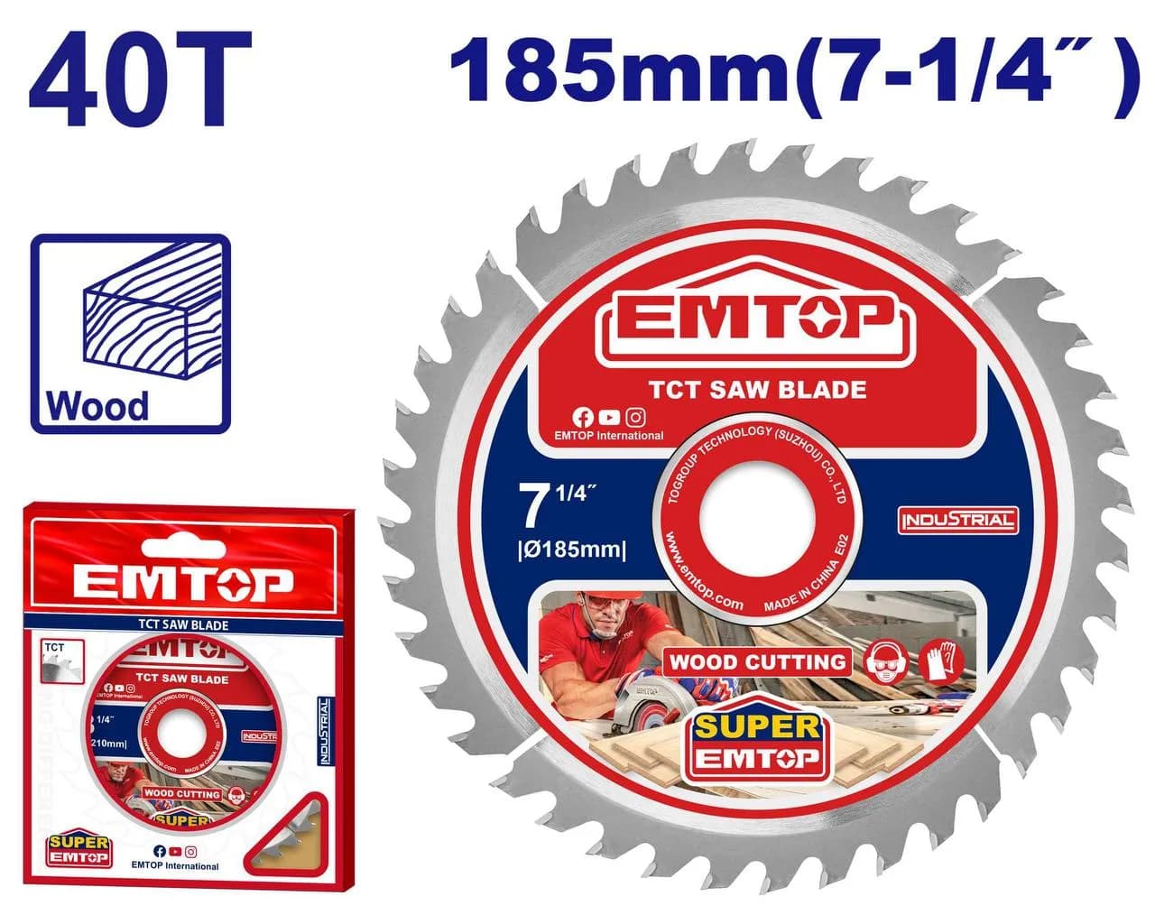 تیغ MDF بر امتاپ مدل ETCT1185152