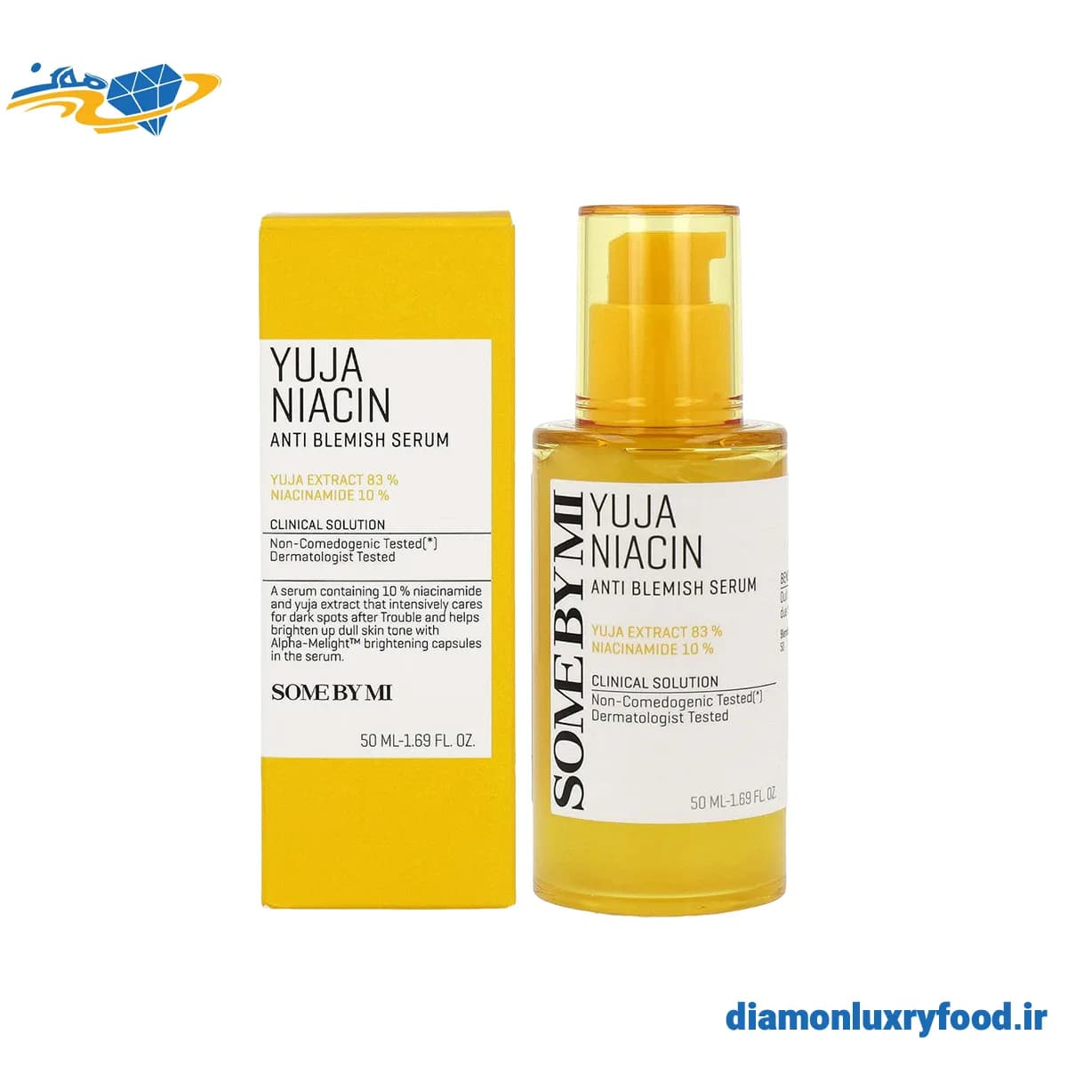 سرم ضد لک و روشن کننده 30 روزه یوجا نیاسین سام بای می Some By Mi Yuja Niacin 30 Days Blemish Care Serum 50ml — تصویر ۱۲