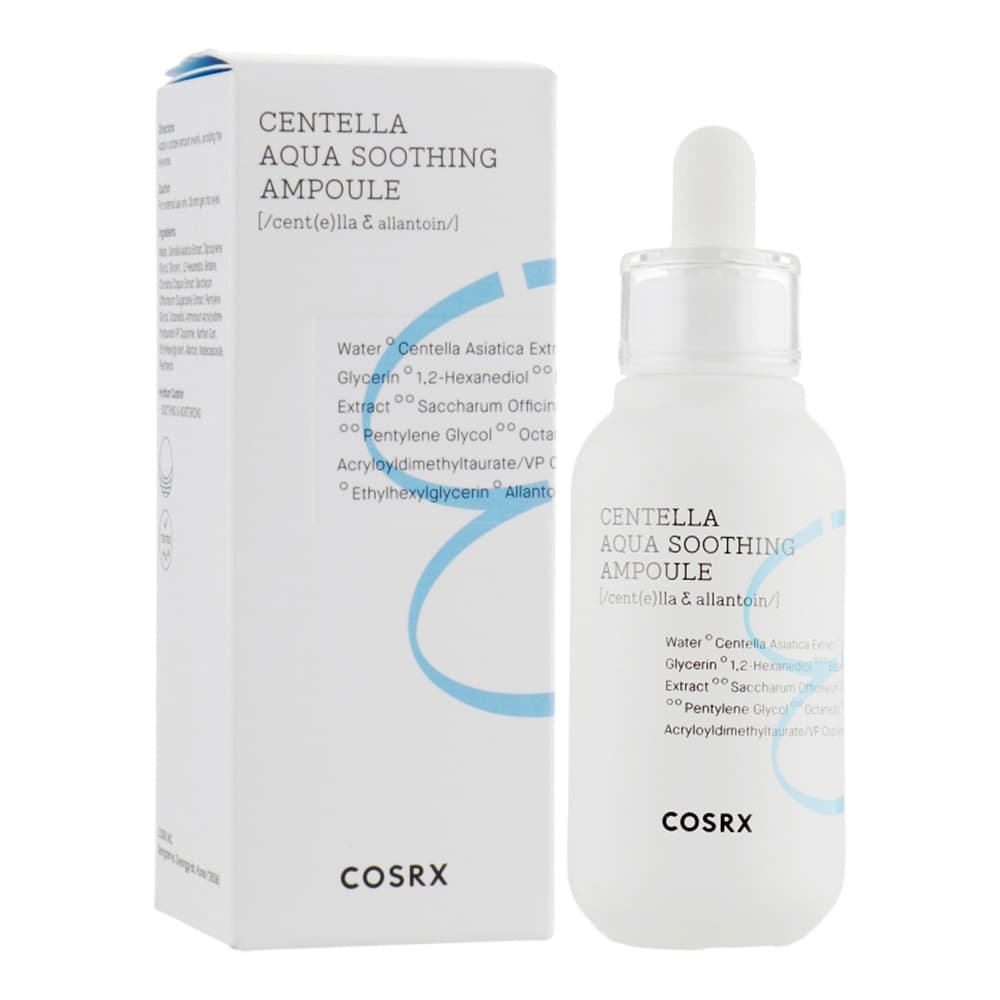 آمپول سرمی آبرسان و مرطوب کننده آکوا سنتلا کوزارکس Centella Aqua Soothing Ampoule Cosrx 40ml — تصویر ۱۰