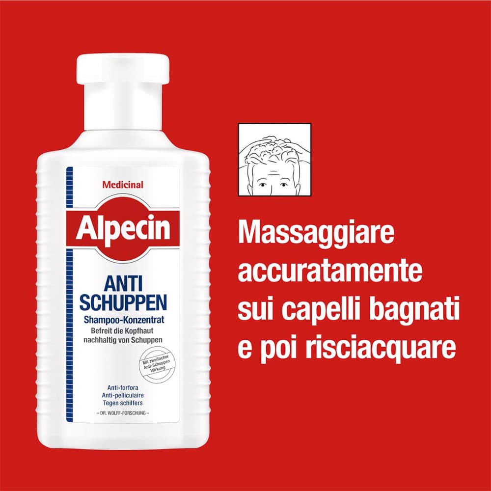 شامپو کنسانتره دارویی ضد شوره آلپسین Alpecin Medicinal Shampoo Concentrate Anti-Dandruff 200ml — تصویر ۱۲