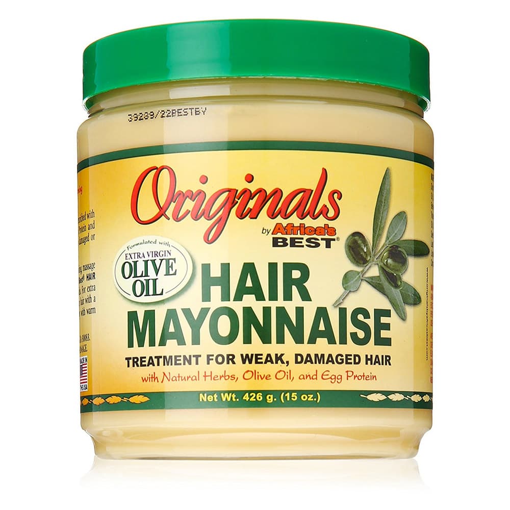 ماسک مایونز موهای فر آفریکاز بست Africas Best Orig Hair Mayonnaise Mask 426g — تصویر ۶