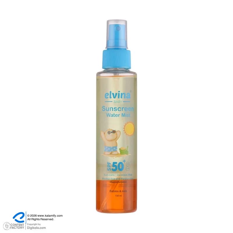 الوینا اسپری ضدآفتاب کودکان SPF50 محافظ UVA/UVB — تصویر ۳