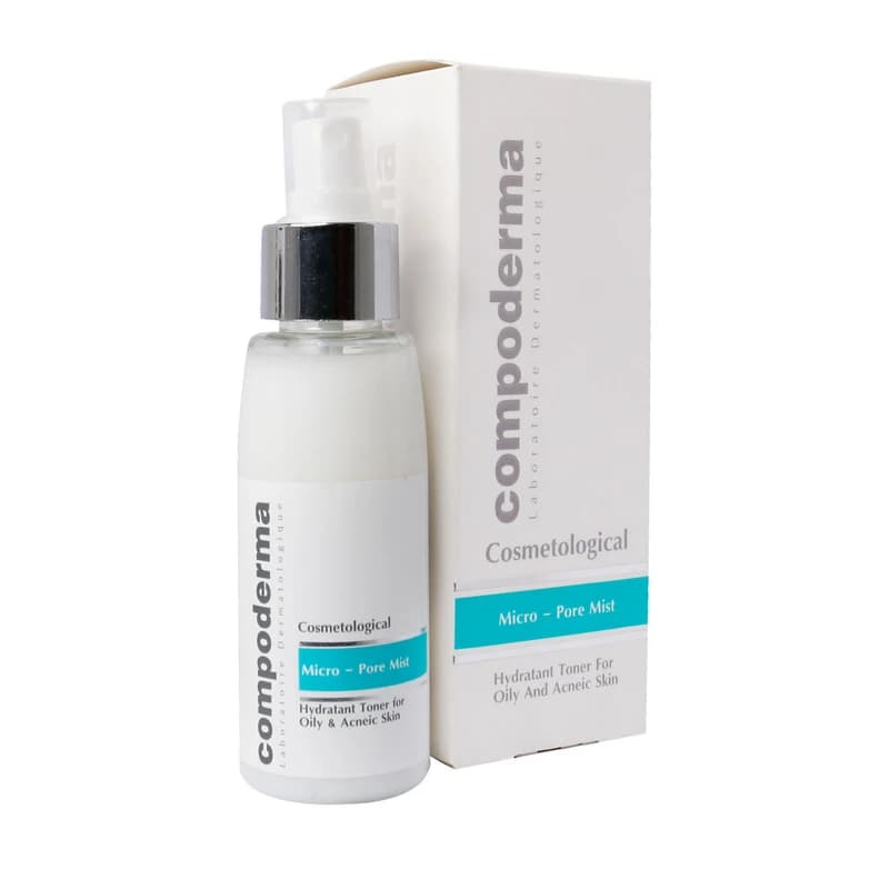 تونر مرطوب کننده مناسب پوست چرب کامپودرما (آبرسان میکروپرمیست) 100ml — تصویر ۲