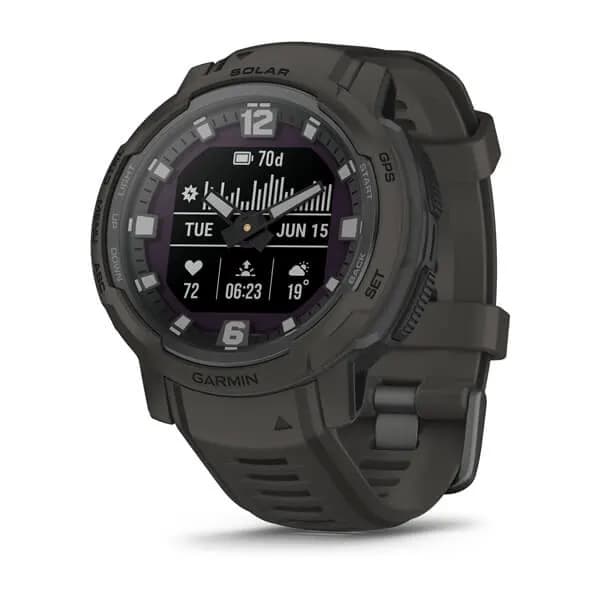 ساعت گارمین مدل Instinct Crossover Solar Graphite — تصویر ۳