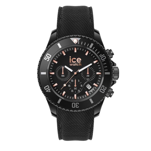 ساعت آیس واچ ICE chrono-Black Rose-Gold-Large