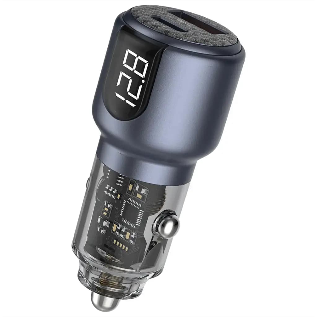 شارژر فندکی گرین لاین مدل DUAL PORT