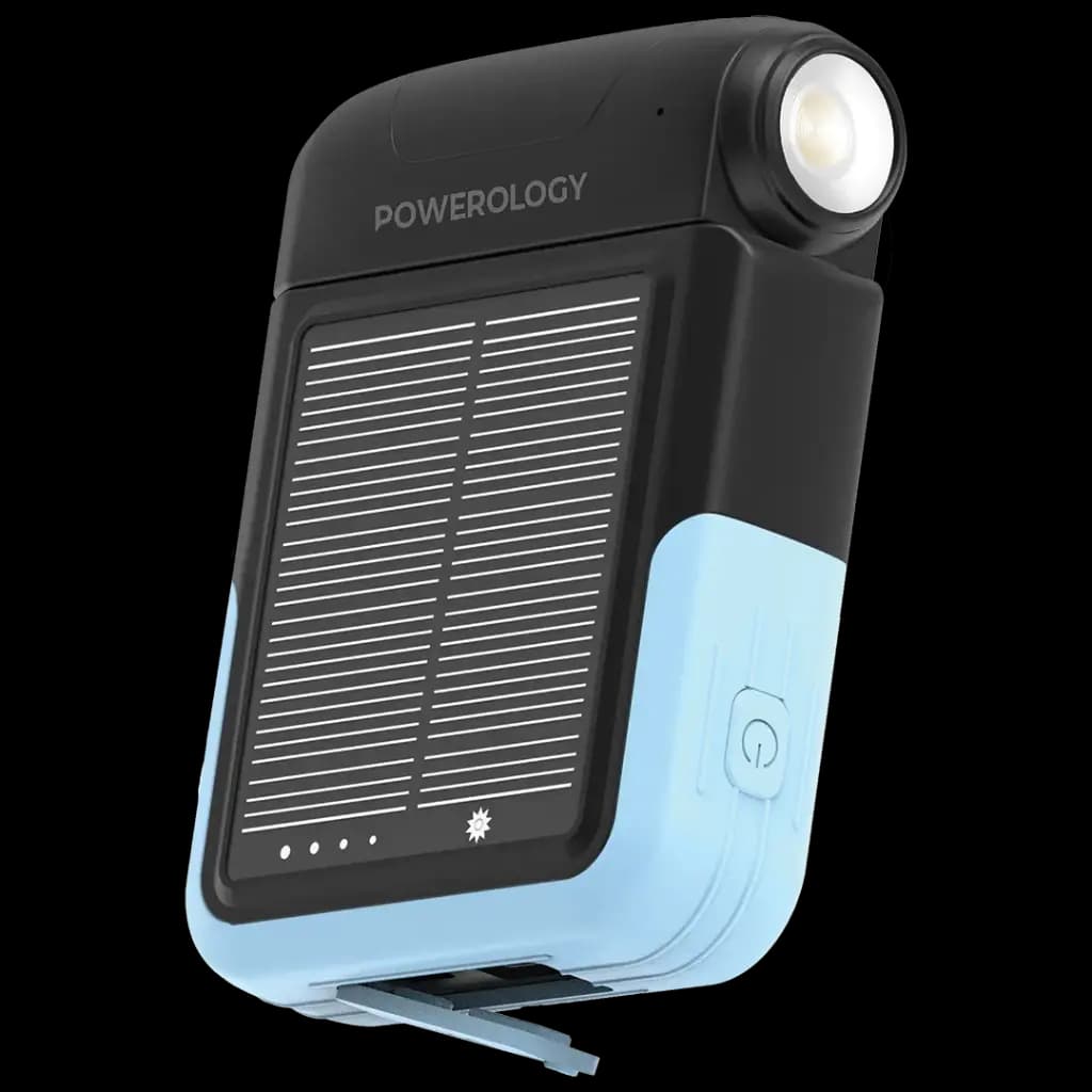پاوربانک خورشیدی پاورولوژی مدل SANTE 10000mAh