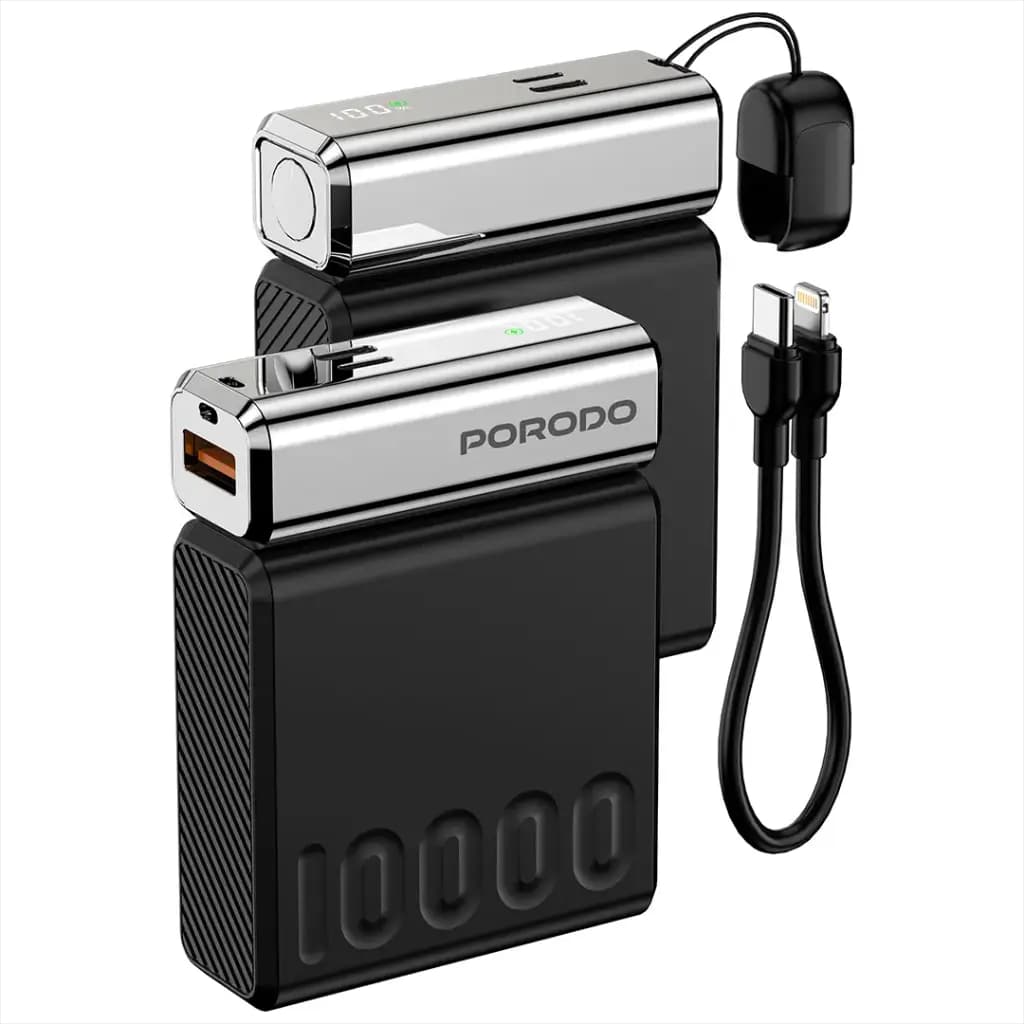 پاوربانک پرودو مدل CHROME VOLT 10000mAh