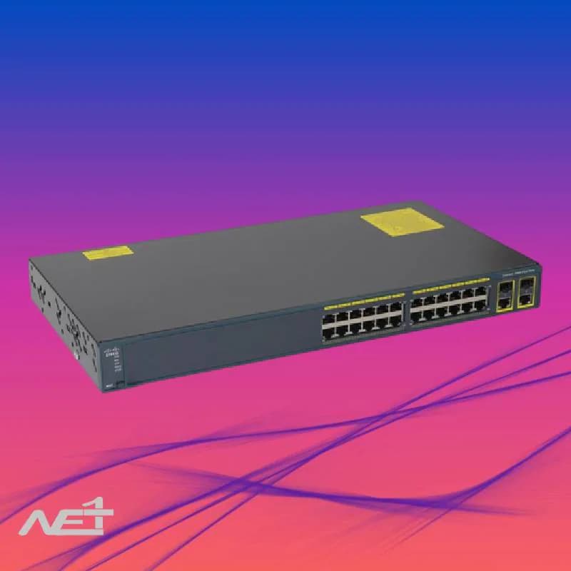 سوئیچ سیسکو 24 پورت مدل Cisco WS_2960plus_24Tc_L