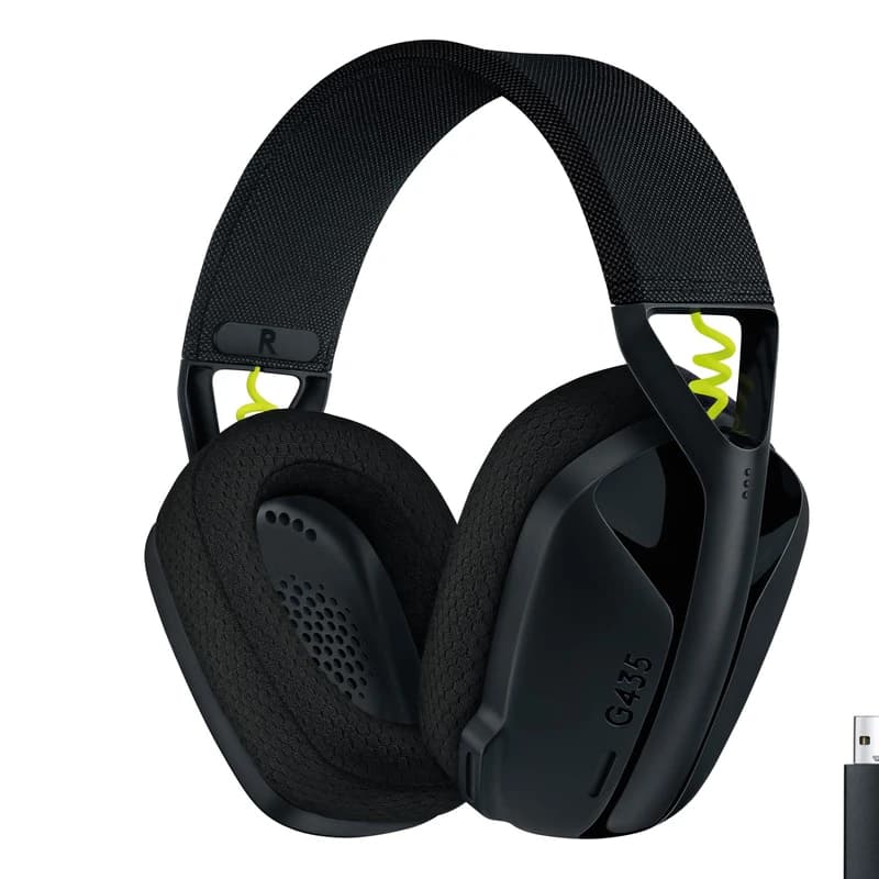 هدست گیمینگ لاجیتک Logitech G435 Wireless Black – مشکی