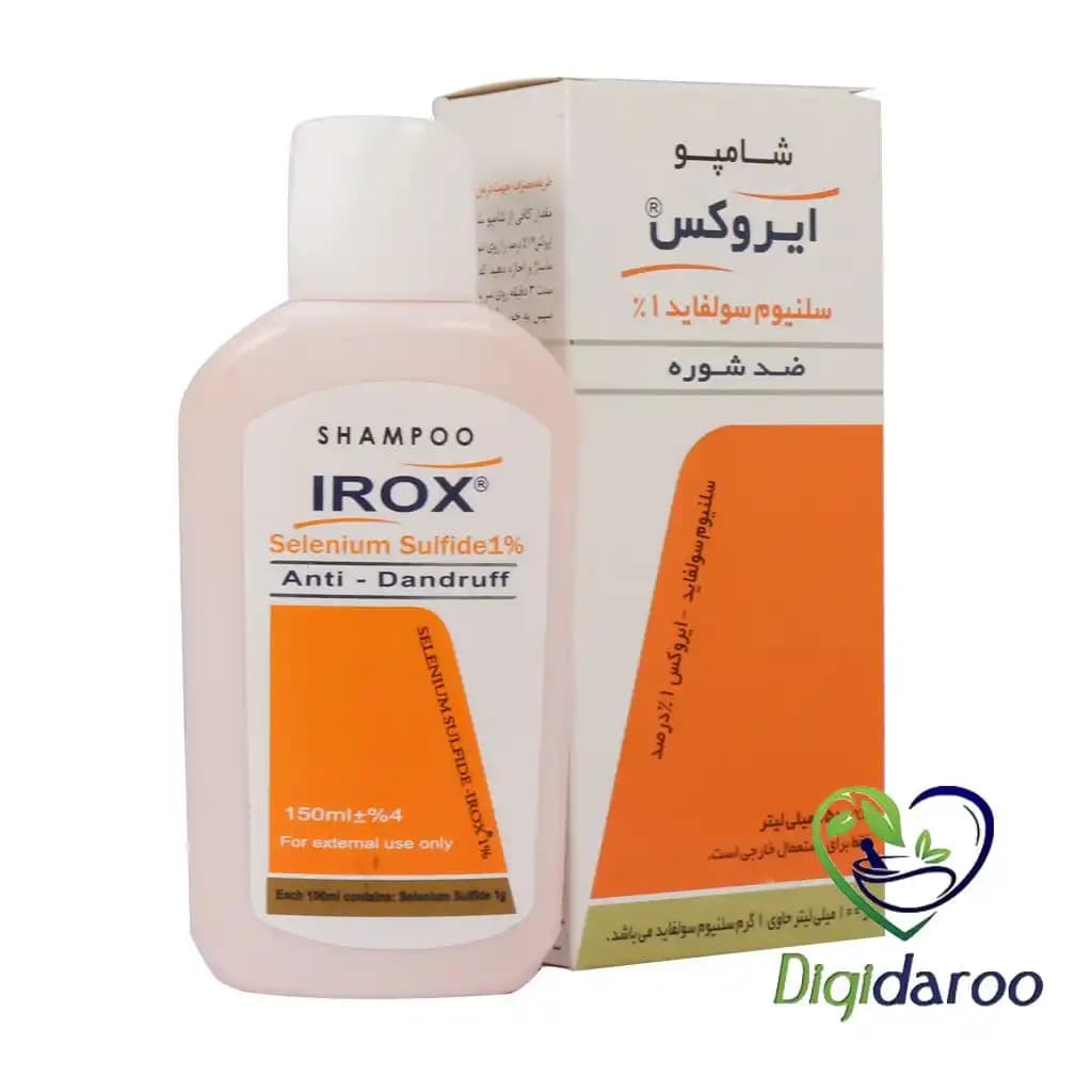 شامپو سلنیوم سولفاید ایروکس ۱ درصد ۱۵۰ میلی لیتری — تصویر ۵