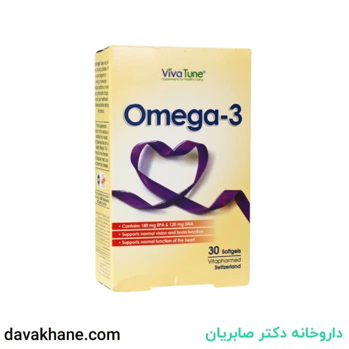 کپسول نرم ژلاتینی امگا ۳ ویواتیون ۳۰ عددی